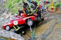 Porsche storica fuori strada sul Giau: ferito un 79enne