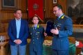 Cortina saluta il comandante della Finanza Lorandi: destinazione Trento