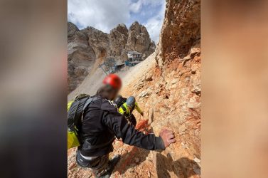 Cortina, recuperato 54enne tedesco incrodato sotto Staunies