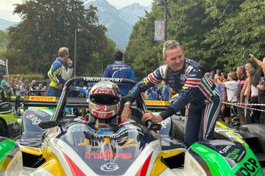 Pedavena–Croce d’Aune, Degasperi prende la scena e riscrive i record