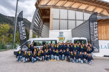 Lo Ski College Veneto apre l’annata: 70 giovani tra sci, fondo, biathlon e snowboard